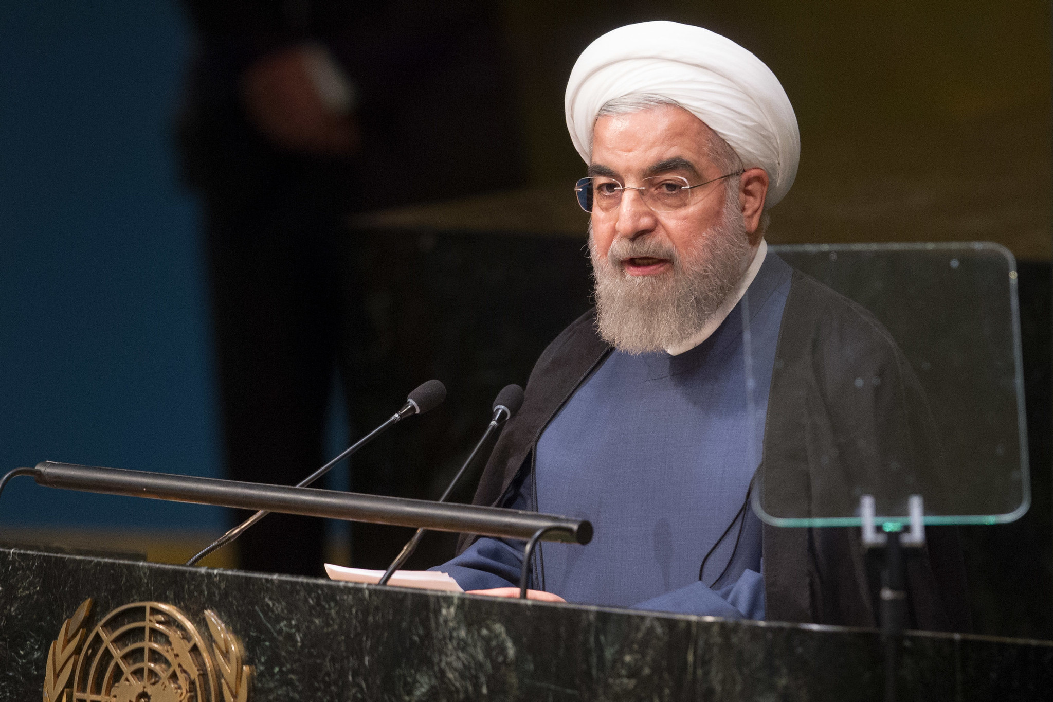 Hassan Rouhani, President of the Islamic Republic of Iran, addresses the general debate of the General Assembly’s seventieth session