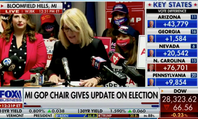 One Michigan county clerk caught a glitch in tabulation software so they hand counted votes and found the glitch caused 6,000 votes to go to Biden + Democrats that were meant for Trump and Republicans. 47 MI counties used this software.